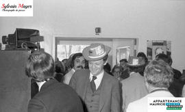 Jean Chrétien avec un chapeau