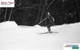 Skieur en action