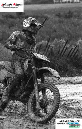Pilote de motocross