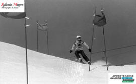 Skieur en action