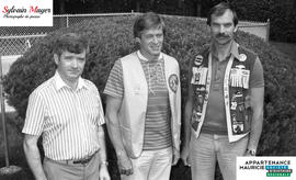 Portrait de trois hommes