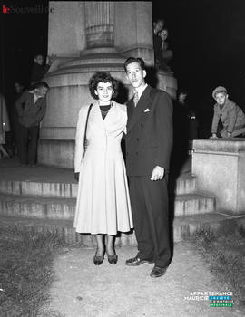 001 - Marcel Pelletier et une femme