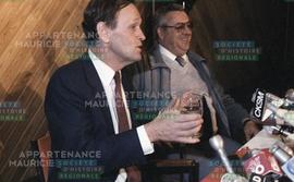 Jean Chrétien et Claude Lacoursière