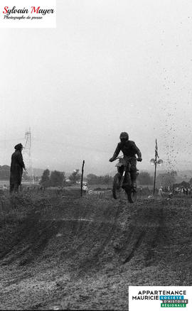 Pilote de motocross