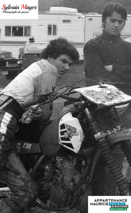 Pilote de motocross