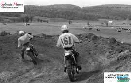 Motocross en action