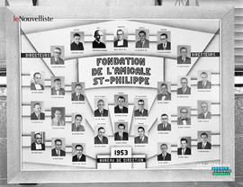 001 - Cadre des fondateurs de l'amicale St-Philippe