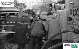 Pompiers en action