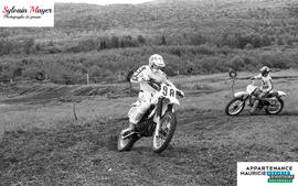 Motocross en action
