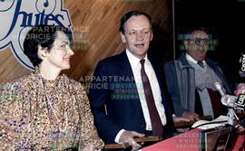 Aline et Jean Chrétien et Claude Lacoursière