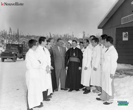 003 - Visite des chantiers par Mgr Pelletier