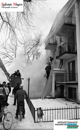 Pompiers en action