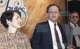Jean et Aline Chrétien avec Claude Lacoursière