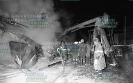 Fin de l'incendie