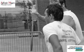 Coureur en action