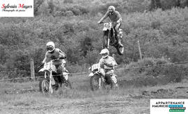 Motocross en action