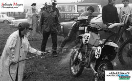 Lavage de motocross