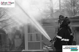 Pompiers en action