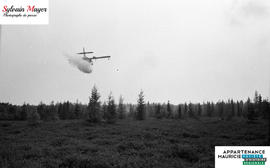 Avion-citerne en action