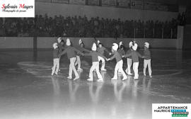 Patineuses artistiques en action