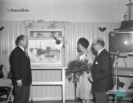 003 - Cadeau d'une toile au départ de Raymond H. Lachance