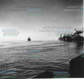 Freighters (?) Time of War St. Lawrence