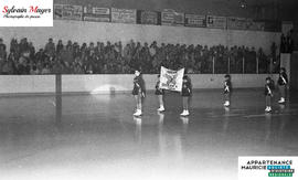 Patineuses artistiques en action