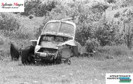 Voiture détruite