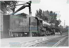 Engine 2802 Type 4-6-4 Frontenac Passenger Quebec via Montreal
