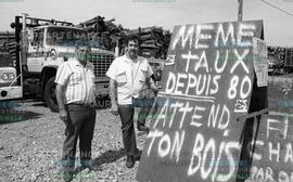 Richard Charest et Michel Leclerc