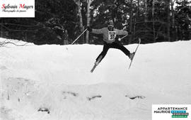 Skieur en action