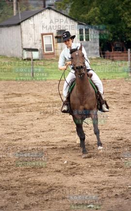 Festival Western de Saint-Tite - Johanne Laframboise à cheval