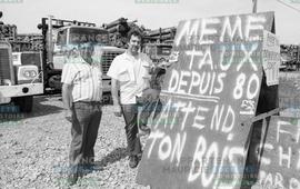 Richard Charest et Michel Leclerc