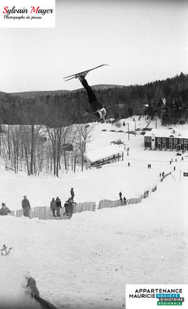 Skieur en action