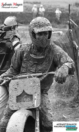Pilote de motocross