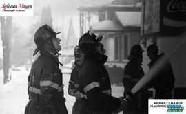 Pompiers en action