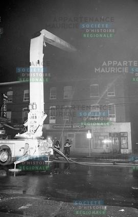 Pompiers en action