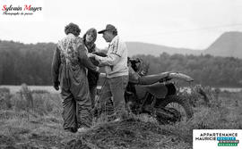Pilote de motocross