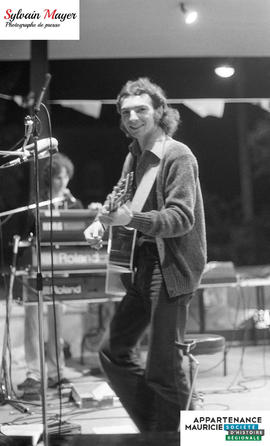 Guitariste sur scène