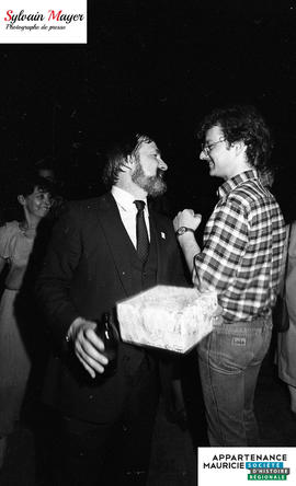 Jean-Pierre Jolivet et un homme