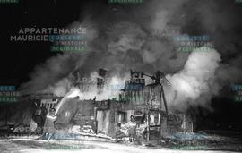 Immeuble en feu