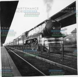 3004 à la gare de Trois-Rivières
