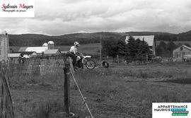 Motocross en action