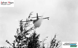 Avion-citerne en action