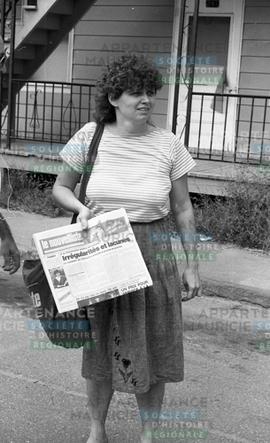 Claire Lampron, camelot du Nouvelliste