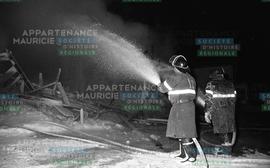 Pompiers en action