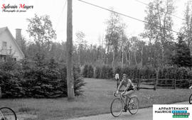 Personne en vélo