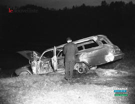 001 - Voiture incendiée