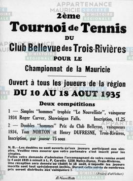Tournoi de tennis du Club Bellevue des Trois-Rivières