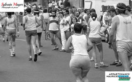 Coureurs en action
